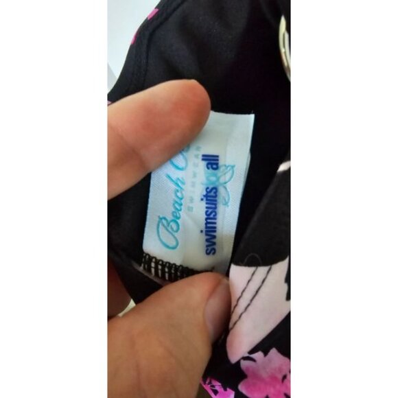 Swimsuits 4 all Pink Floral Print Tankini Swimsuit Sz 22W Danify Boyshorts Sz 56 - Picture 3 of 6